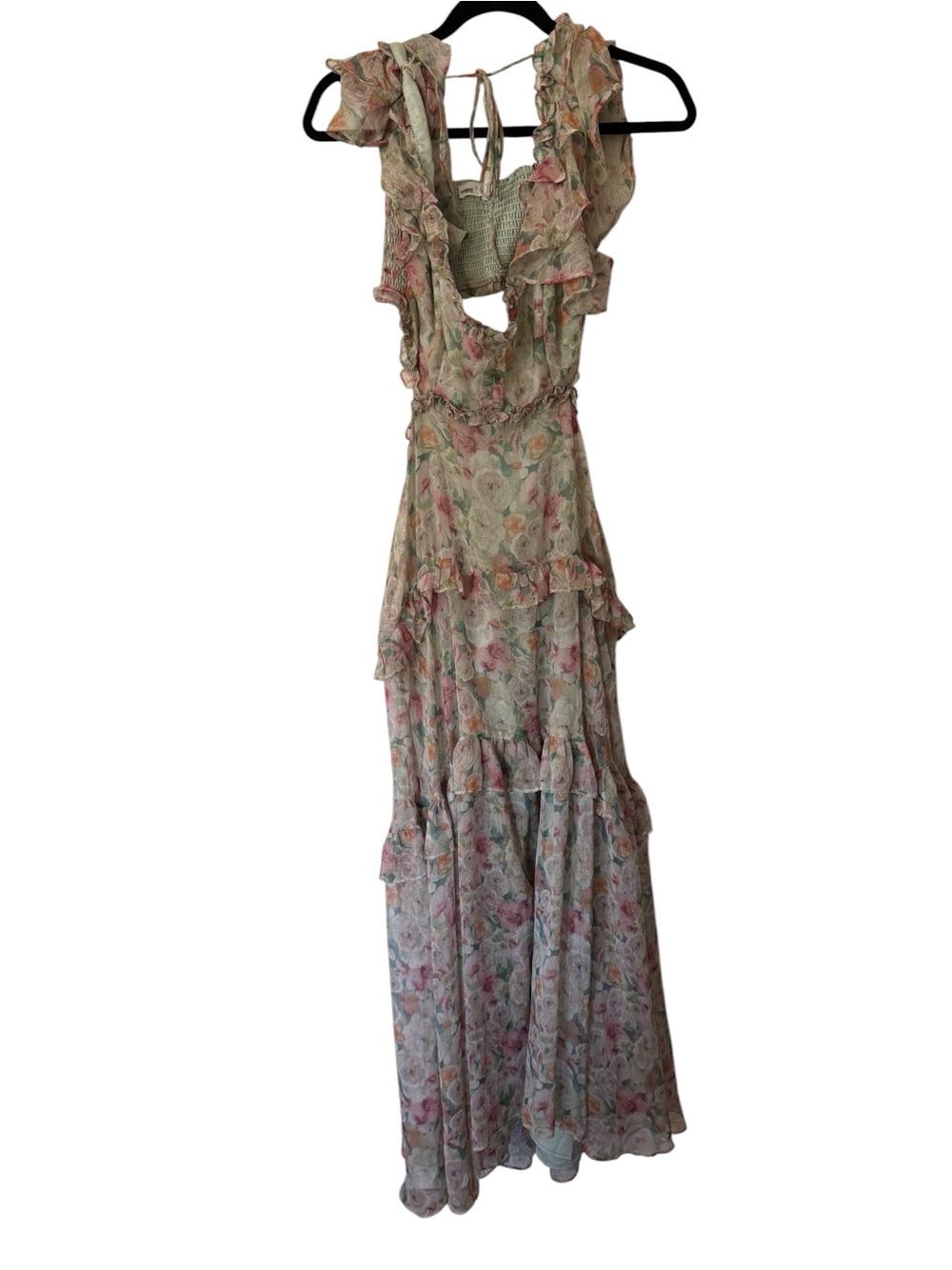 ASTR the Label Mable Ruffle Dress Size Medium - Picture 12 of 14